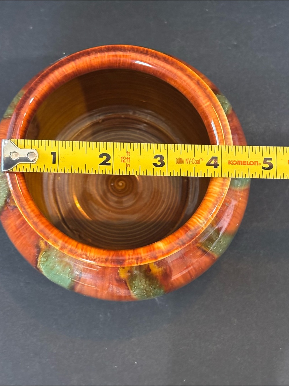 Vintage Pottery Vase Signed Dryden McD Original 4” Hand Thrown - Picture 7 of 7